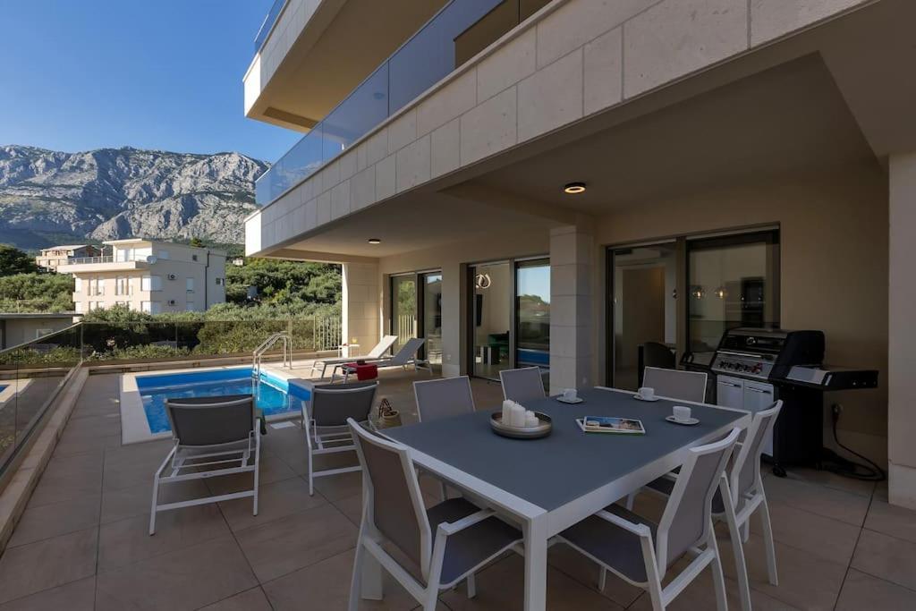 Apartman Delux With Private Pool - Makarska Exklusiv 图彻皮 外观 照片