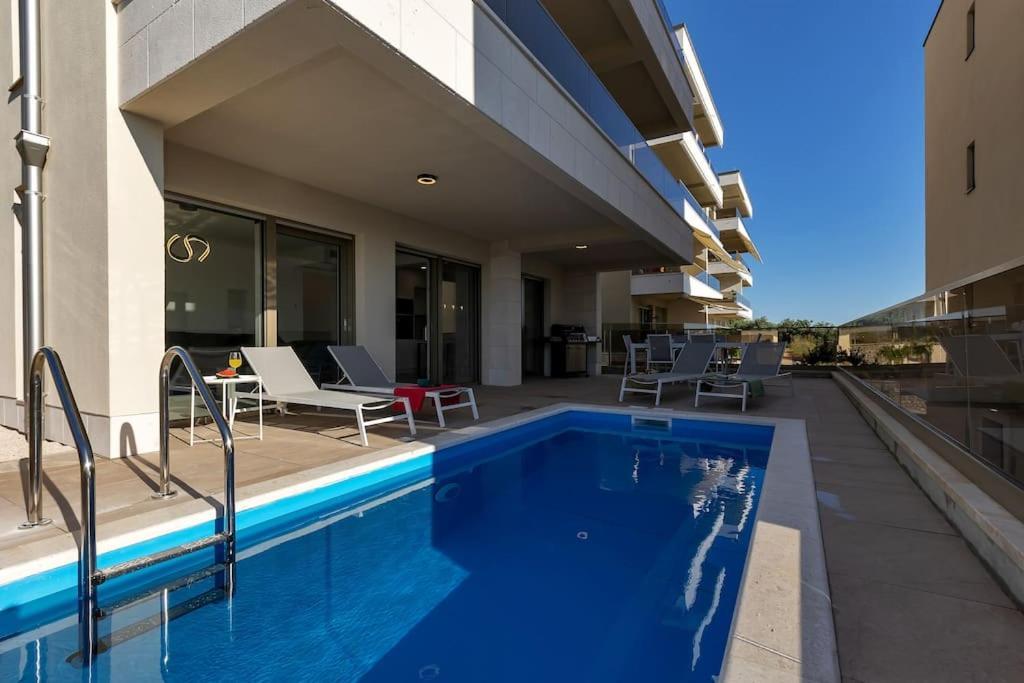 Apartman Delux With Private Pool - Makarska Exklusiv 图彻皮 外观 照片